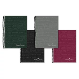 Faber-Castell spirálfüzet A4 vonalas 80lapos, 70g. perforált műanyag