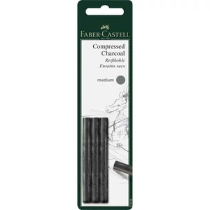 Faber-Castell szénceruza Pitt préselt faszén 3db Medium. AG-Pitt médium 129999