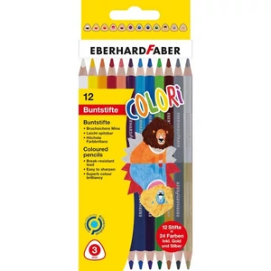 Eberhard Faber színes ceruza 12db-os, Colori duo (24 szín)