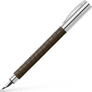 Faber-Castell töltőtoll Ambition 3D "Croco" barna F 146051