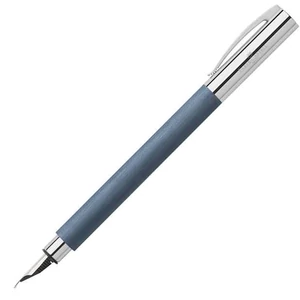 Faber-Castell töltőtoll Ambition Nemesgyanta Test kék F-es heggyel