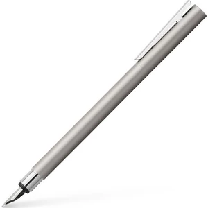 Faber-Castell töltőtoll Neo Slim rozsdamentes acél test matt B 342103