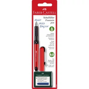 Faber-Castell töltőtoll Scribolino színes + 6db patron 149898