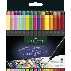 Faber-Castell tűfilckészlet 30db-os, 0,4mm Grip 151630