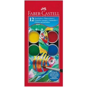 Faber-Castell vízfesték 12db 30mm-es. vízbázisú festék prémium minőségű termék 125012