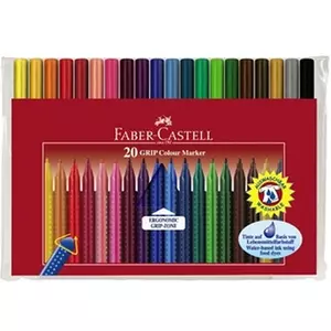 Faber-Castell filckészlet 20db Grip rostiron 155320 155320