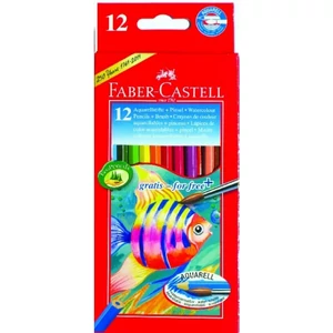 Faber-Castell színes ceruza 12db Akvarell Halas 114 413