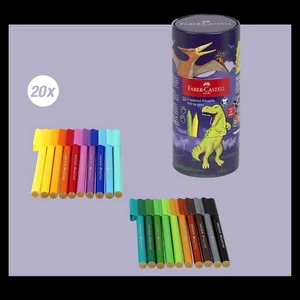 Faber Castell filctoll készlet 20db-os CONNECTOR + kiegészítők DINOSZAURUSZ 2024