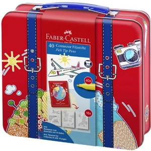 Faber-Castell filctoll készlet 40 darabos Connector filzstifte Felt Tip Pens 155535