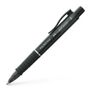 Faber Castell golyóstoll POLY BALL VIEW fekete test XB-s heggyel