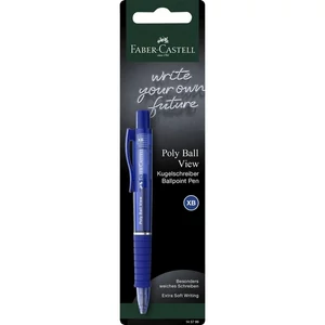 Faber Castell golyóstoll POLY BALL VIEW klf. Színben XB-s heggyel BL.