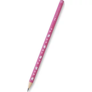 Faber Castell grafitceruza HB hárumszögletű, unikornis, pink