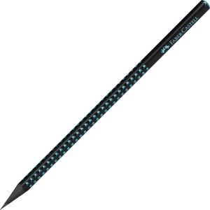 Faber Castell grafitceruza SPARKLE gyöngyházfényű fekete - KÉK HB=B
