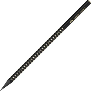 Faber Castell grafitceruza SPARKLE gyöngyházfényű fekete - ARANY HB=B