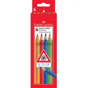 Faber-Castell színes ceruza 6db Jumbo Grip 110 906