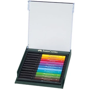 Faber-Castell művész filc 12-e AG-Művész filc Pitt Brush - fényes 267421