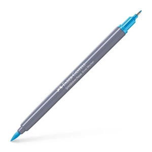 Faber Castell művész filctoll AG-Kétvégű aquarell filctoll mangánkék 245 Goldfaber Aqua