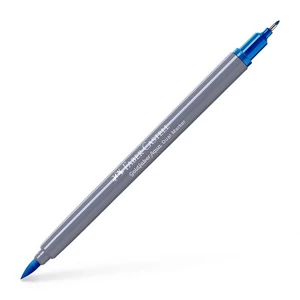 Faber Castell művész filctoll AG-Kétvégű aquarell filctoll azúrkék 449 Goldfaber Aqua