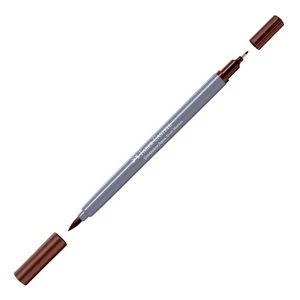Faber Castell művész filctoll AG-Kétvégű aquarell filctoll égetett siena 283 Goldfaber Aqua