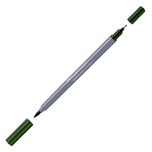 Faber Castell művész filctoll AG-Kétvégű aquarell filctoll fenyőzöld 267 Goldfaber Aqua