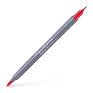 Faber Castell művész filctoll AG-Kétvégű aquarell filctoll ragyogó vörös 122 Goldfaber Aqua