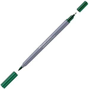 Faber Castell művész filctoll AG-Kétvégű aquarell filctoll sötét phthalo zöld 264 Goldfaber Aqua 16