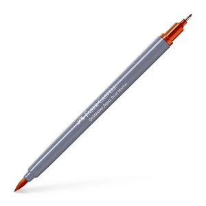 Faber Castell művész filctoll AG-Kétvégű aquarell filctoll terrakotta 186 Goldfaber Aqua