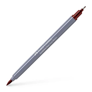 Faber Castell művész filctoll AG-Kétvégű aquarell filctoll velencei vörös 190 Goldfaber Aqua