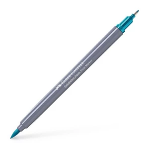 Faber Castell művész filctoll AG-Kétvégű aquarell filctoll világos kobalt türkiz 154 Goldfaber Aqua
