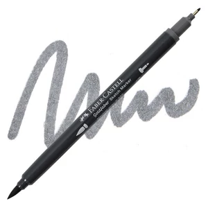 Faber Castell művész filctoll AG-Kétvégű aquarell filctoll Neutral grey