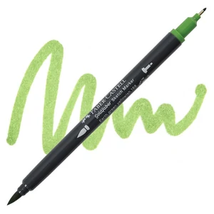 Faber Castell művész filctoll AG-Kétvégű aquarell filctoll earth green yellowish 168 FC164860