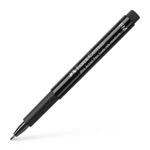 Faber Castell művész filctoll PITT Fude M 199 fekete 167894