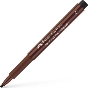 Faber-Castell művész filctoll 2,5mm sötét szépia 167575
