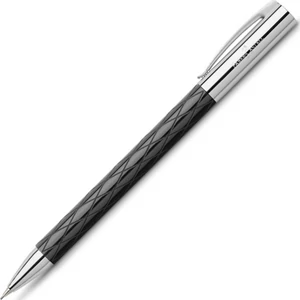 Faber-Castell nyomósiron FC-Töltőceruza Ambition nemesgyanta test Rhombus fekete csavar mechanikával 13890
