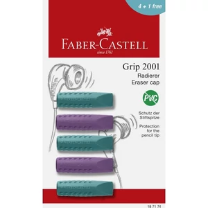 Faber Castell radír GRIP RollOn 5db-os lila/óceánkék BL. 2024