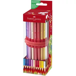 Faber Castell színes ceruza 18db-os GRIP tekercses tolltartóban hegyezővel