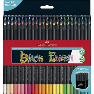 Faber Castell színes ceruza 50db-os Black Edition fekete test 