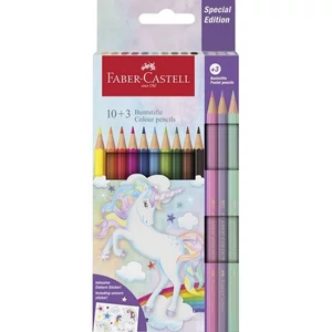 Faber Castell színes ceruza készlet 10+3db-os kastélyos UNIKORNIS 2024