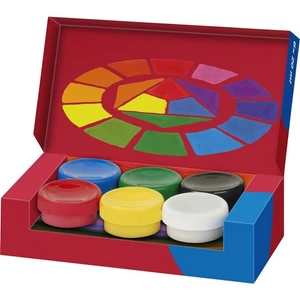 Faber Castell tempera készlet 6 darabos, tégelyes 20ml