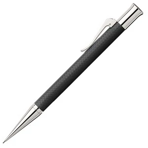 Faber Castell töltőceruza GVFC Guilloche ródium bevonatú fekete csavar mechanikával 136530