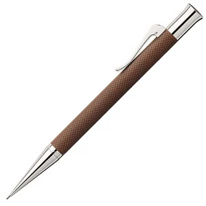 Faber Castell töltőceruza GVFC Guilloche ródium bevonatú konyak színű csavar mechanikával