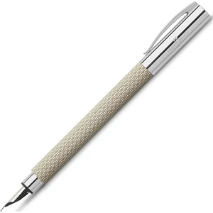 Faber-Castell töltőtoll Ambition OpArt nemesgyantatest fehér homok M 149620