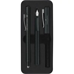 Faber Castell Töltőtoll GRIP 2011 2db-os készlet fekete 140983