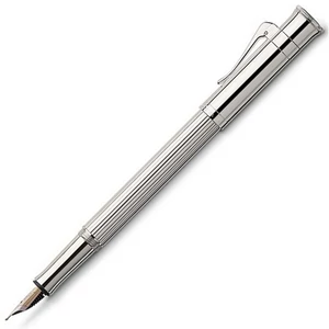 Faber Castell töltőtoll GVFC Classic Platinum platina bevonatú M