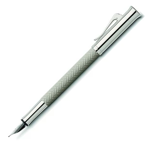 Faber Castell töltőtoll GVFC Guilloche Ciselé ródium bevonatú világos szürke B 146783