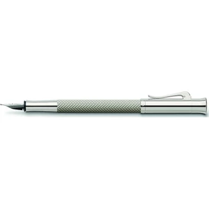 Faber Castell töltőtoll GVFC Guilloche Ciselé ródium bevonatú világos szürke B 146783