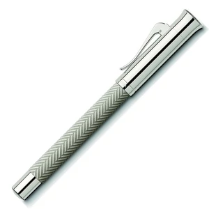 Faber Castell töltőtoll GVFC Guilloche Ciselé ródium bevonatú világos szürke M 146780