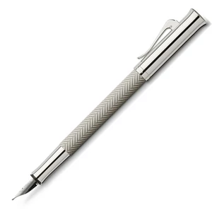 Faber Castell töltőtoll GVFC Guilloche Ciselé ródium bevonatú világos szürke OM 146784