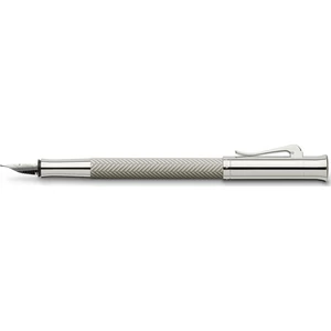 Faber Castell töltőtoll GVFC Guilloche Ciselé ródium bevonatú világos szürke OM 146784