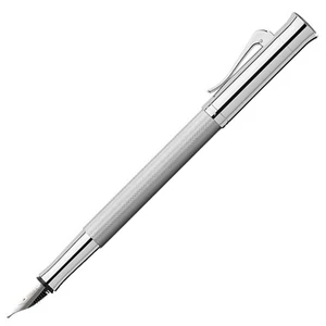 Faber Castell töltőtoll GVFC Guilloche Rhodium ródium bevonatú F-es heggyel